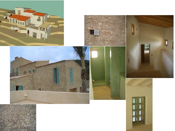 landhaus mit separatem studio